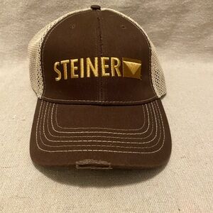 Brown Steiner Trucker Hat Great Condition